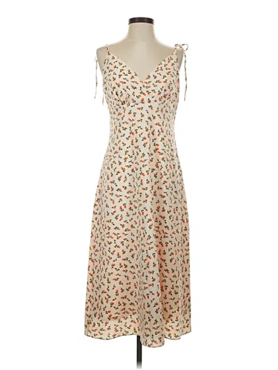 Pre-owned Bcbgeneration Casual Dress In Tan