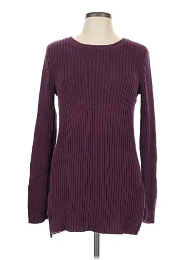 Pre-owned Bcbgeneration Pullover Sweater In Burgundy