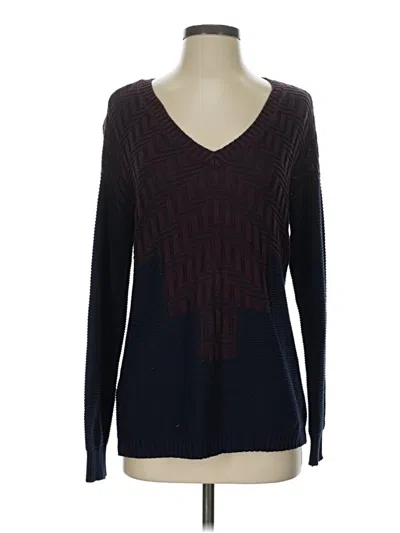 Pre-owned Bcbgeneration Pullover Sweater In Burgundy