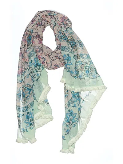 Pre-owned Bcbgeneration Scarf In Teal
