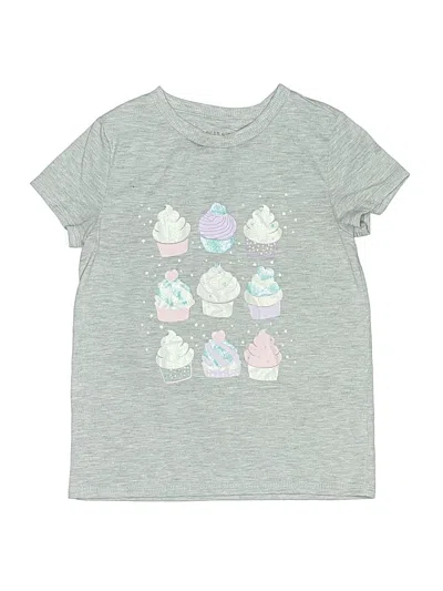 Pre-owned Bcbgirls Kids' Short Sleeve T-shirt In Gray