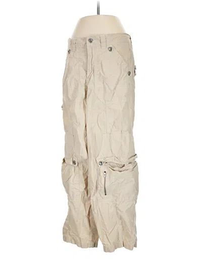 Pre-owned Bdg Cargo Pants In Ivory