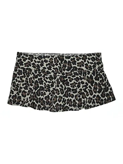Pre-owned Bdg Skort In Silver