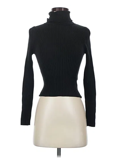 Pre-owned Bdg Turtleneck Sweater In Black