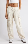 Bdg Urban Outfitters Cotton Cargo Joggers In Neutral