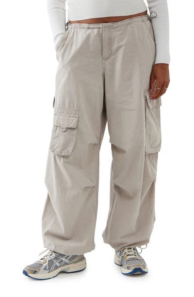 Bdg Urban Outfitters Cotton Cargo Joggers In Taupe