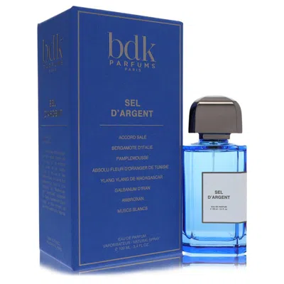 Bdk Parfums Gift Set 2pcs Combo Bdk Sel D'argent By  Eau De Parfum Spray (unisex) 3.4 oz For Men In Blue