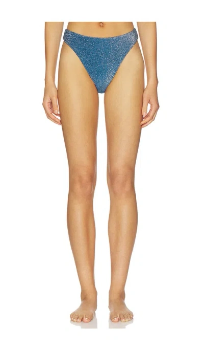 Beach Riot Amarie Bikini Bottom In Seashell Isle Shine