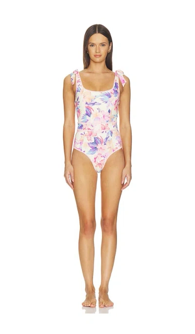 Beach Riot Sydney One Piece In Hibiscus Garden