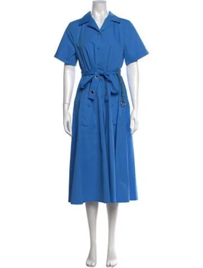 Pre-owned Beatrice B Long Dress W/ Tags In Blue