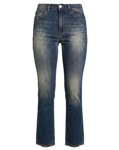 Beatrice B Beatrice .b Woman Jeans Blue Size 30 Cotton, Elastane