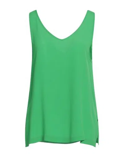 Beatrice B Beatrice .b Woman Top Green Size 0 Acetate, Silk In Multi