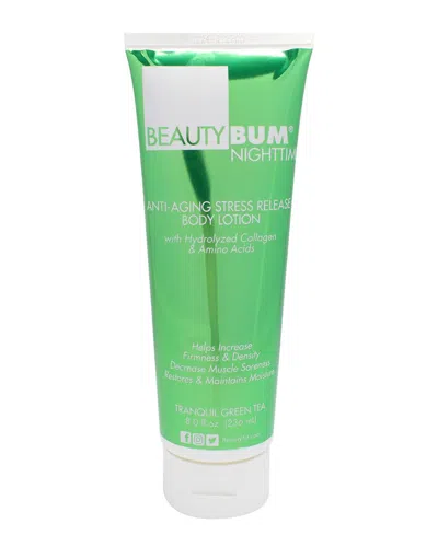 Beautyfit 8oz Beautybum Nighttime Anti-aging Stress Release Body Lotion In Transparent