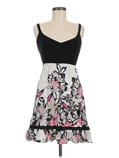 Pre-owned Bebe Cocktail Dress In Gray