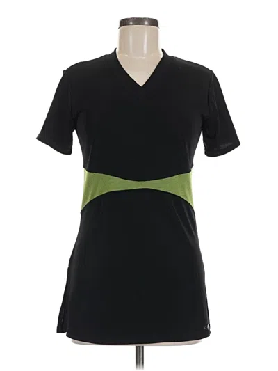Pre-owned Bebe Sport Short Sleeve T-shirt In Black
