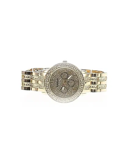 Pre-owned Bebe Watch In Gold
