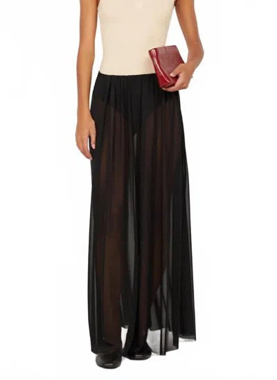 Bec & Bridge Camille Maxi Skirt In Black