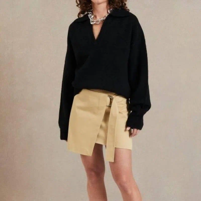 Bec & Bridge Peyton Mini Skirt In Brown