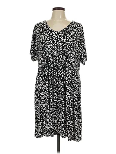 Pre-owned Beeson River Casual Dress In Black