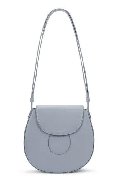 Behno Nilde Leather Crossbody Bag In Blue