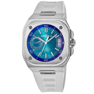 Bell & Ross Br-x5 Iridescent 41mm Green Dial Rubber Strap Men's Watch Brx5r-irs-st/srb