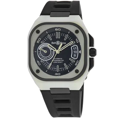 Bell & Ross Br-x5 Lum Green 41mm Black Dial Rubber Strap Men's Watch Brx5r-lum-tc/srb