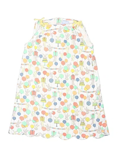 Pre-owned Bella Bliss Kids' Dress In White