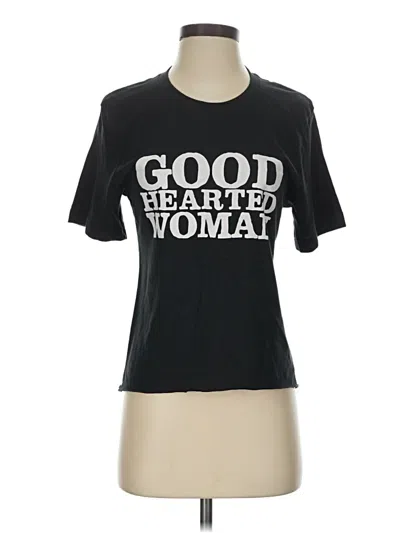 Pre-owned Bella+canvas Short Sleeve T-shirt In Black