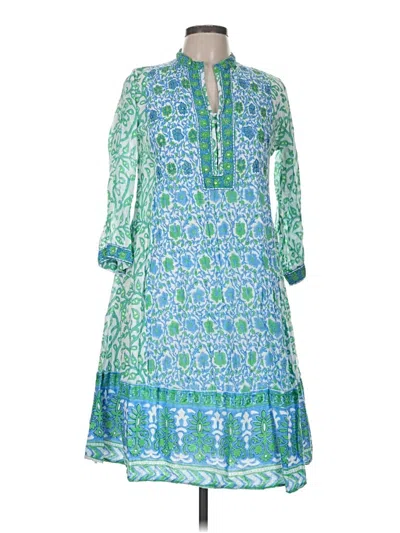 Pre-owned Bella Casual Dress In Green