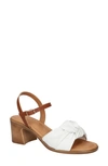 Bella Vita Ave-italy Ankle Strap Sandal In White