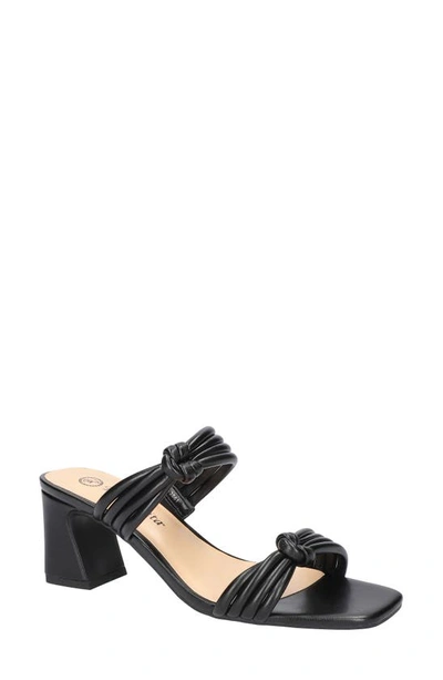 Bella Vita Danville Slide Sandal In Black