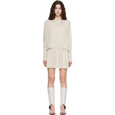 Belle Anna Gray Alder Minidress