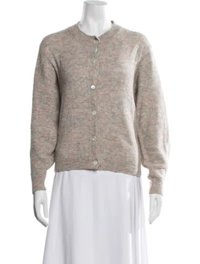 Pre-owned Bellerose Patterned Crew Neck Sweater In Neutrals
