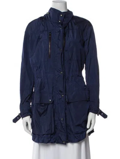 Pre-owned Belstaff Parka In Blue