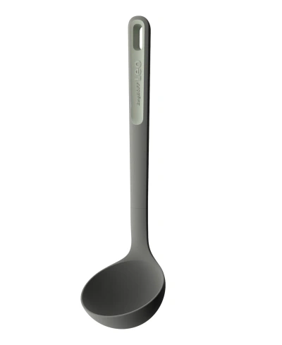 Berghoff 1 Piece Leo Balance Silicone Soup Ladle, Moonmist And Sage In Gray