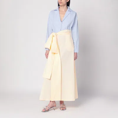 Bernadette Clarence Shirt Dress Blue/yellow