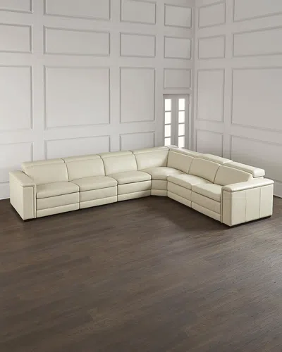 Bernhardt Lioni 4-piece Power-motion Sectional