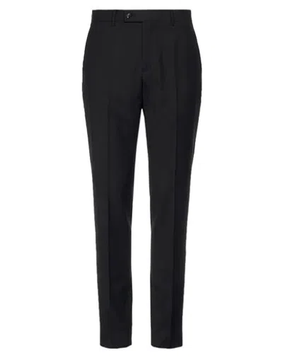 Berwich Woman Pants Black Size 12 Polyester, Wool, Elastane