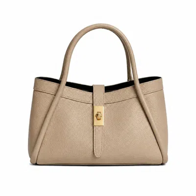 Betsy & Floss Women's Adria Leather Handbag - Neutrals In Black