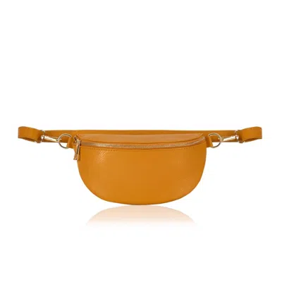 Betsy & Floss Women's Yellow Zadar Crossbody & Waist Bag In Mustard