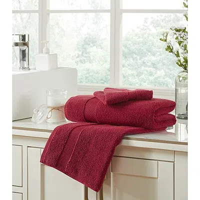 Better Trends Bath Towel Set In Red