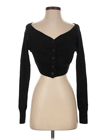 Pre-owned Beverly And Beck Cardigan Sweater In Black