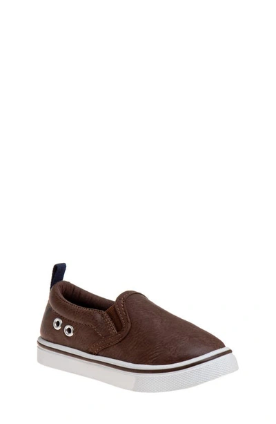 Beverly Hills Polo Club Kids' Perforated Sneaker In Brown