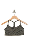 Beyond Yoga Softmark Slim Racerback Sports Bra In Wild Life