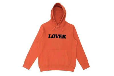 Pre-owned Bianca Chandon X Frank Ocean Ss18 Bianca Chandon Frank Ocean Lover Hoodie Orange