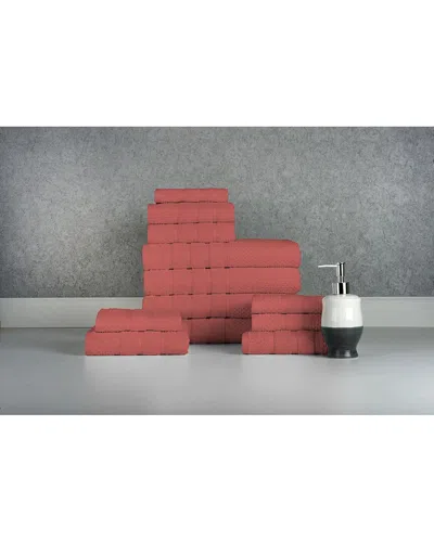 Bibb Home 12pc Egyptian Cotton Towel Set