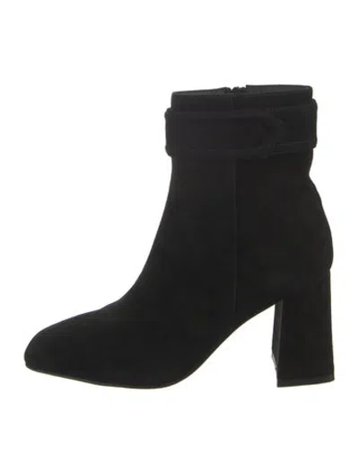 Pre-owned Bibi Lou Suede Boots In Black