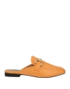 Bibi Lou Woman Mules & Clogs Orange Size 10 Leather