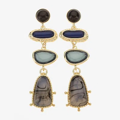 Bijoux Bar Womens Drop Earrings In Multi