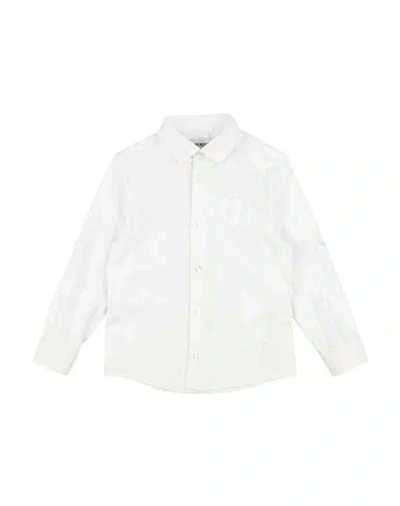 Bikkembergs Babies'  Toddler Boy Shirt White Size 5 Cotton